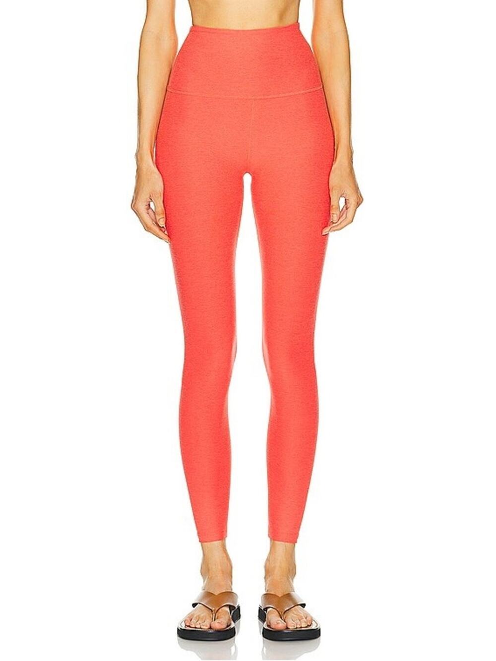 Beyond Yoga Pink Coral High Rise Ankle Leggings Size Medium